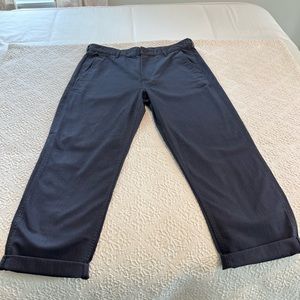 J. Crew Men’s Navy loose fitting carpenter pant.